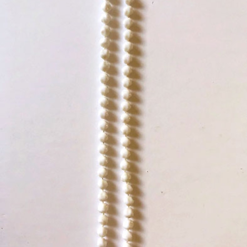 Lot of Vintage pearl necklaces. Black and white pearl necklace lot. Bead necklac - Picture 7 of 8